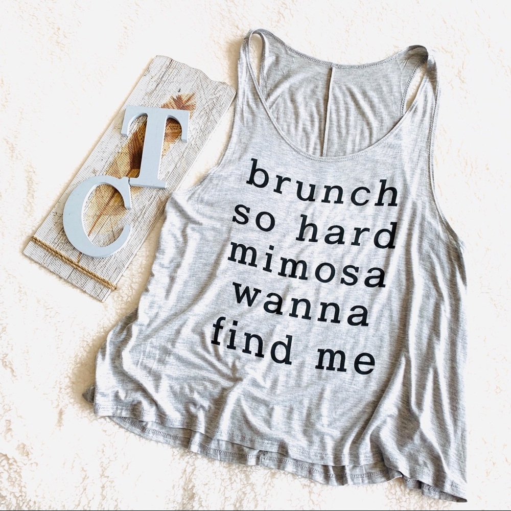 So Hard Brunch So Hard Tank Top